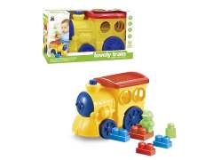 Block Train(12pcs) toys