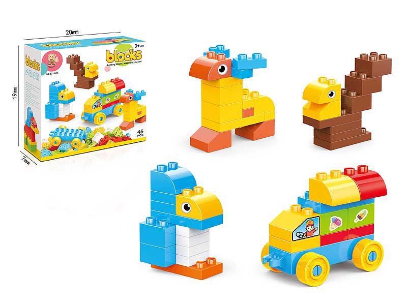 Blocks(45PCS) toys