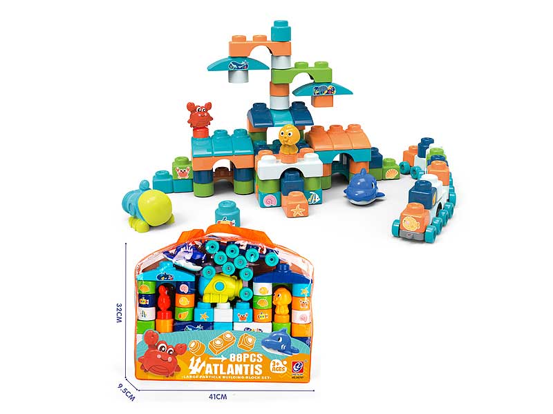 Blocks(88PCS) toys