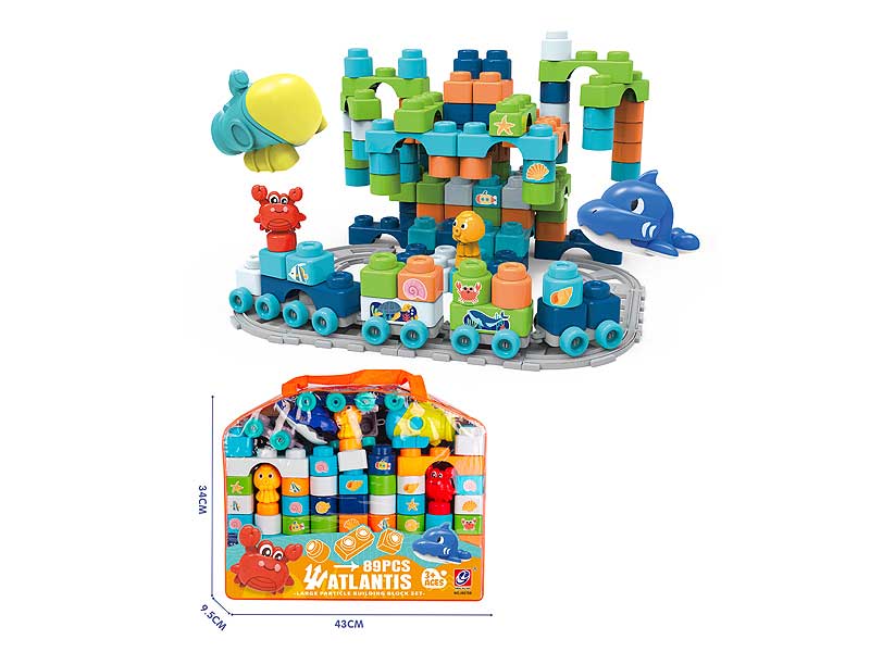 Blocks(89PCS) toys