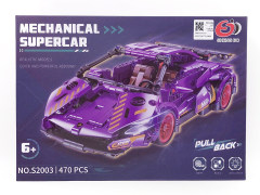 1:18 Pull Back Block Car(470pcs) toys