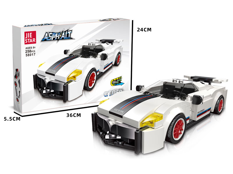 Building Block Return Car(258PCS) toys