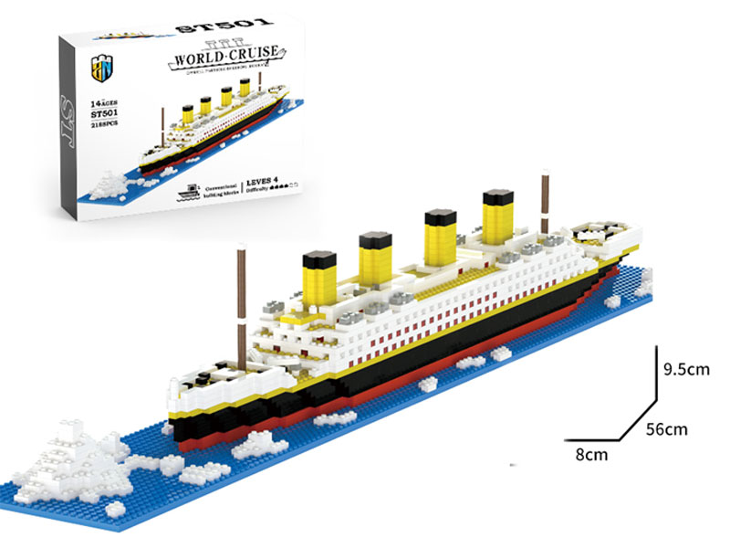 Titanic Blocks(2188PCS) toys