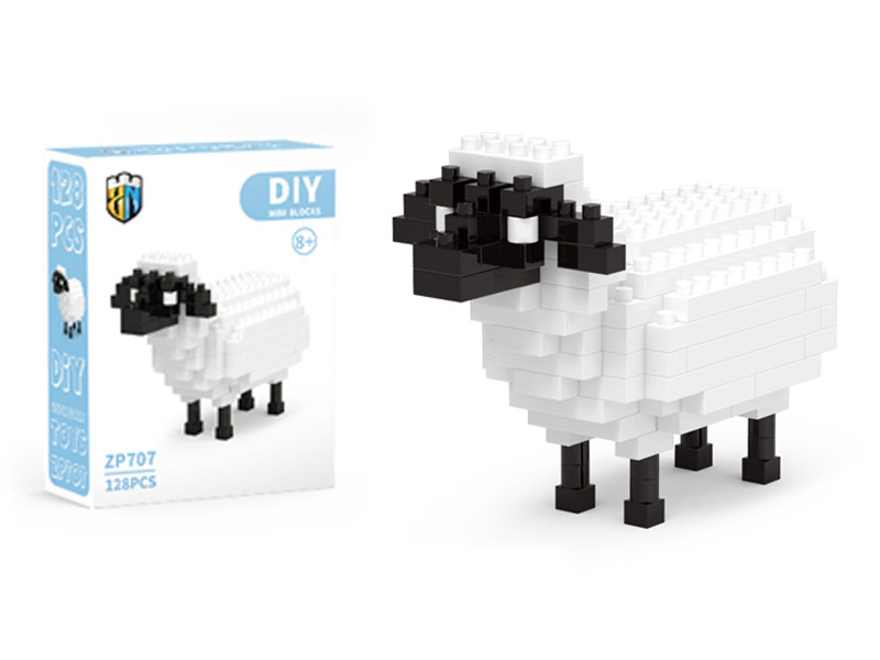 Sheep Blocks(128PCS) toys