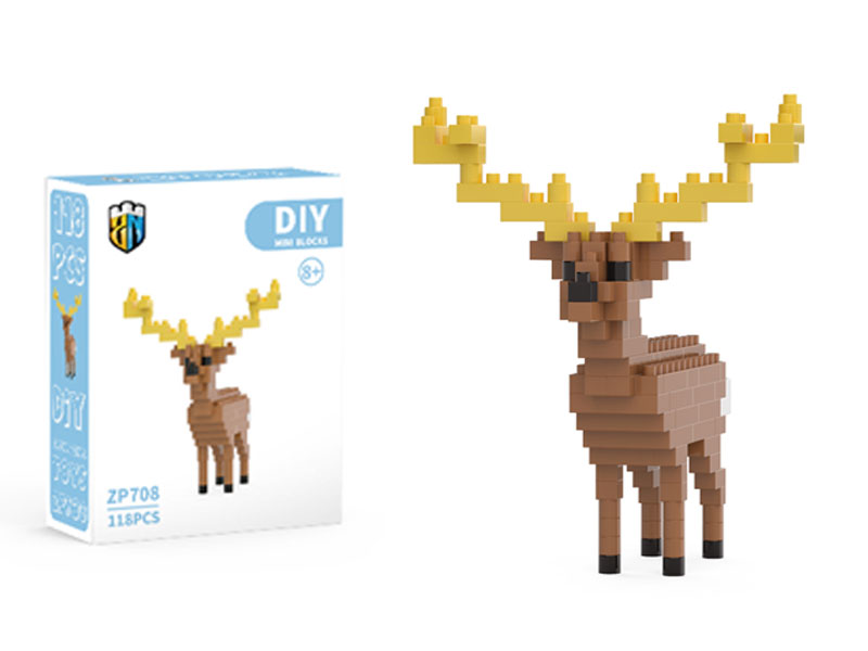 Reindeer Blocks(118PCS) toys