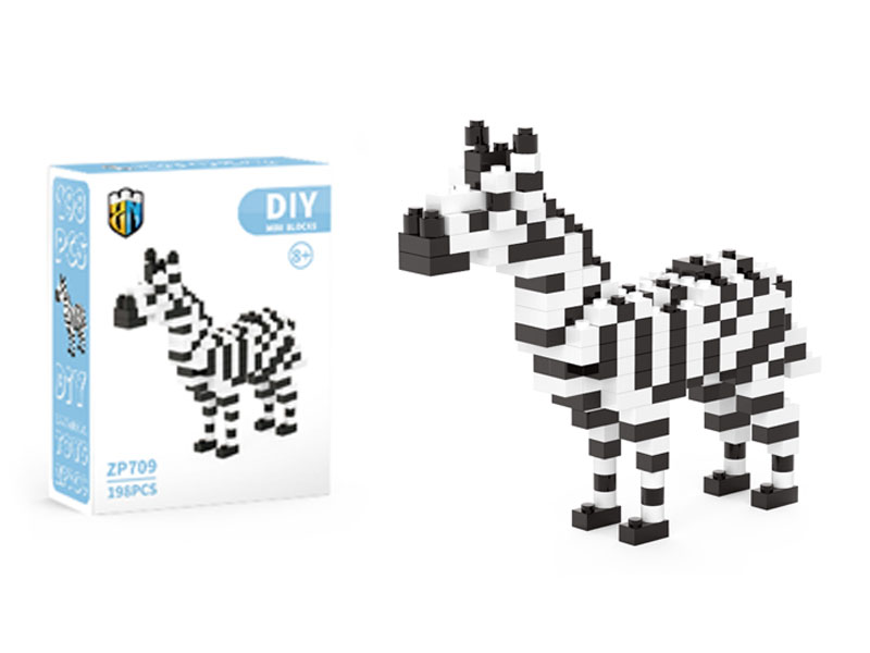 Zebra Blocks(198PCS) toys
