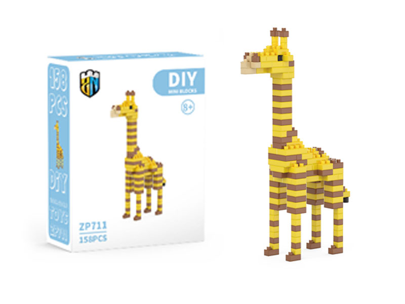 Giraffe Blocks(158PCS) toys