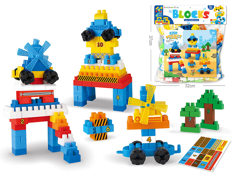 Blocks(163PCS) toys