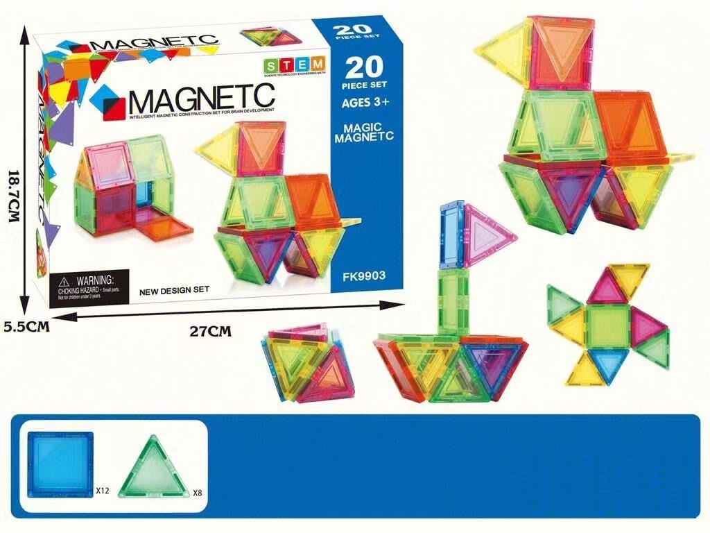 Magnetism Block(20PCS) toys