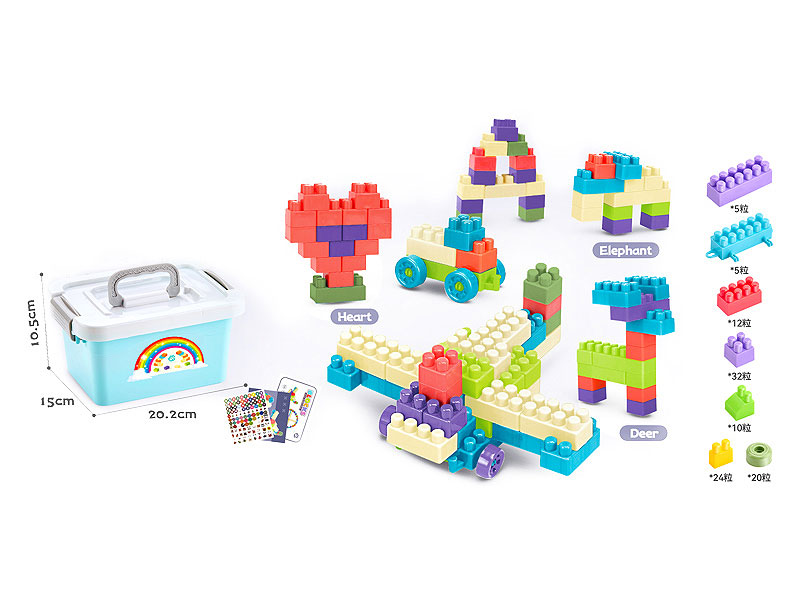 Blocks(108PCS) toys