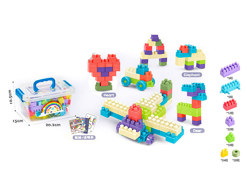 Blocks(108PCS) toys