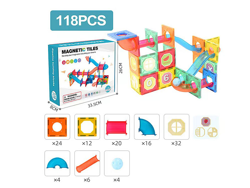 Magnetic Blocks(118pcs) toys