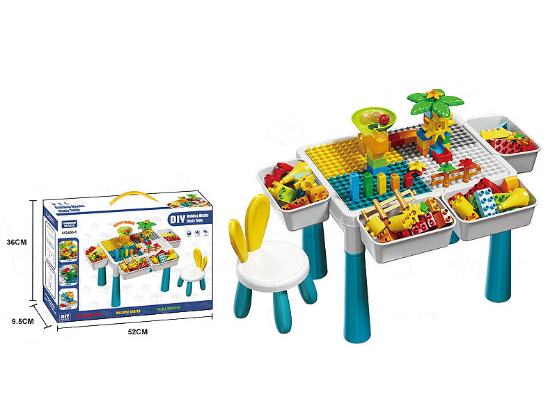 Building Block Table(60pcs) toys