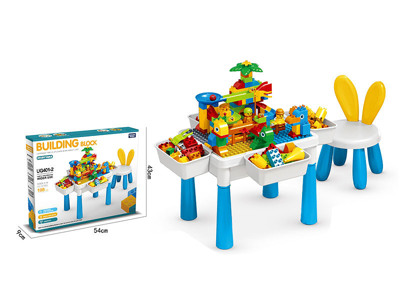 Building Block Table(105pcs) toys