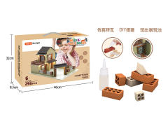 家乡小院积木带灯光（299pcs）