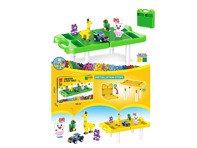 Building Block Table(460pcs) toys