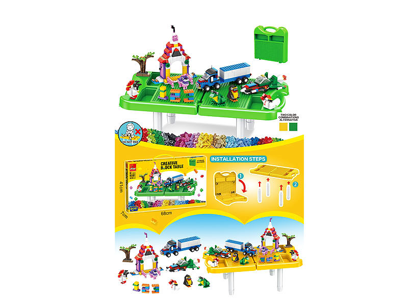 Building Block Table(920pcs) toys