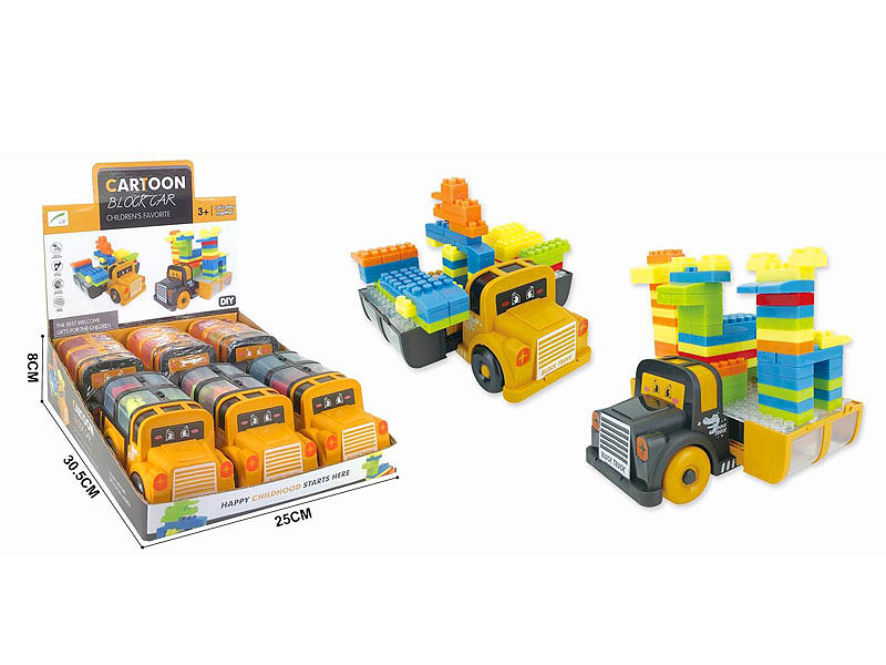 Block Storage Car(6in1) toys