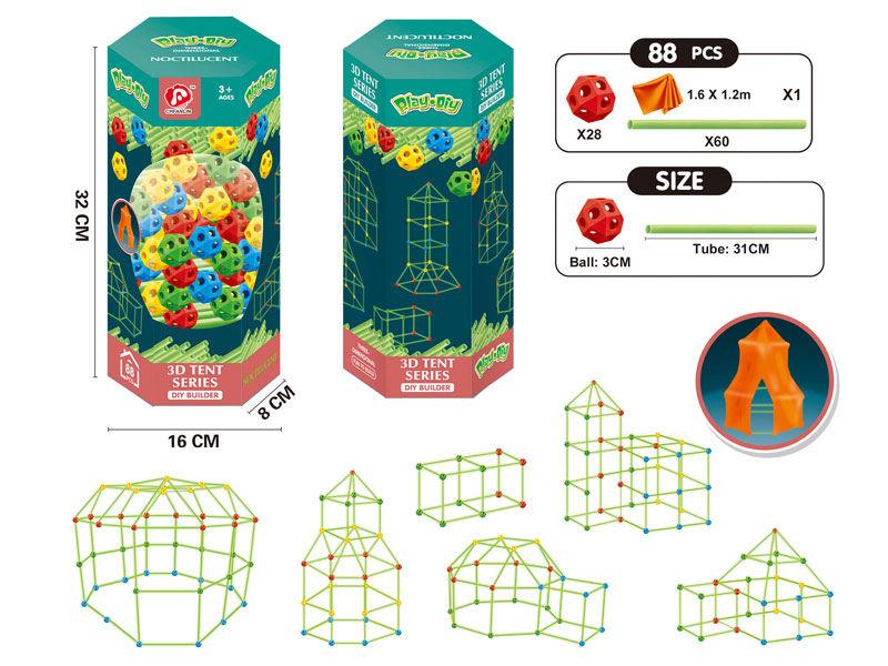 3D Glow Tent Series toys