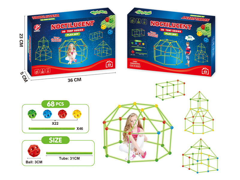 3D Glow Tent Series toys