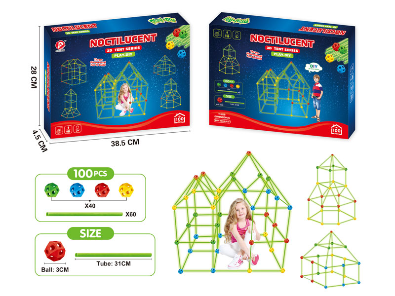 3D Glow Tent Series toys