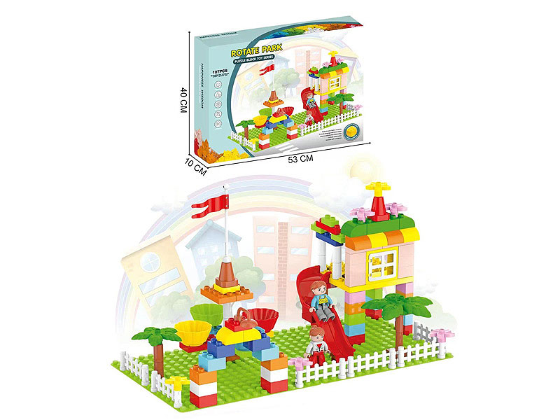 Block (107PCS) toys