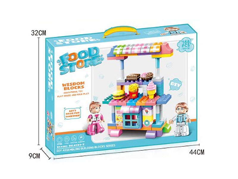 Blocks(168PCS) toys