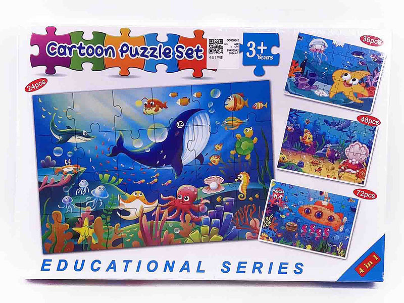 4in1 Puzzle Set toys