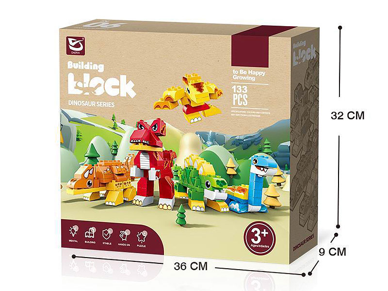 Blocks(133pcs) toys