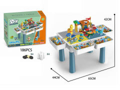 Building Block Table(186pcs) toys