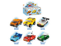 Building Block Return Car(6in1) toys