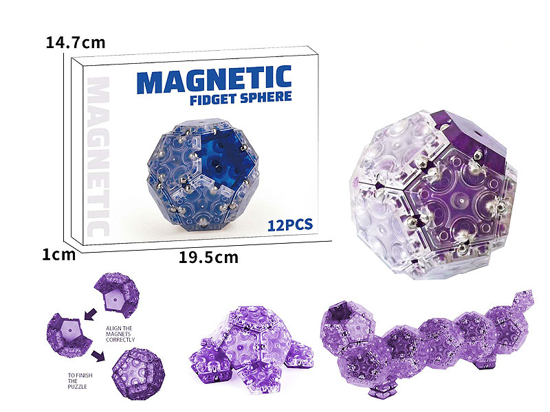 Magnetism Block(12pcs) toys