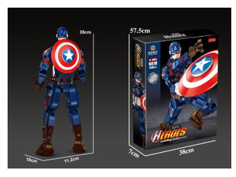 Captain America Building Blocks toys