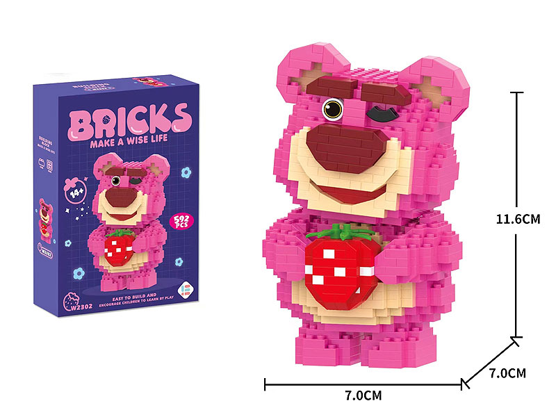 Blocks(592pcs) toys