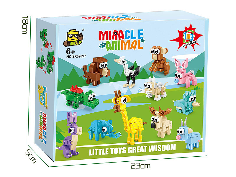 Animal Building Blocks toys