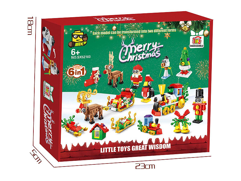 Christmas Building Blocks toys
