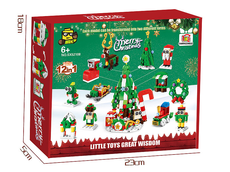 Christmas Building Blocks toys