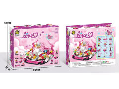 12in1 Valentine's Day Building Blocks toys