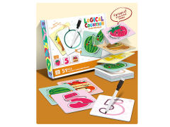 Fruit+Numbers Cognitive Puzzle(51PCS) toys