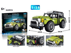 1:18 Blocks Car(415+PCS) toys