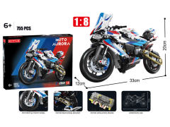 1:8 Building Block Motorcycle(755+PCS) toys