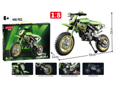 1:8 Building Block Motorcycle(446+PCS) toys
