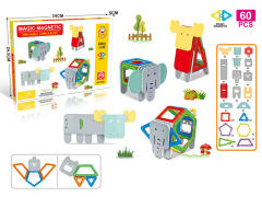 Magnetism Block(60PCS) toys