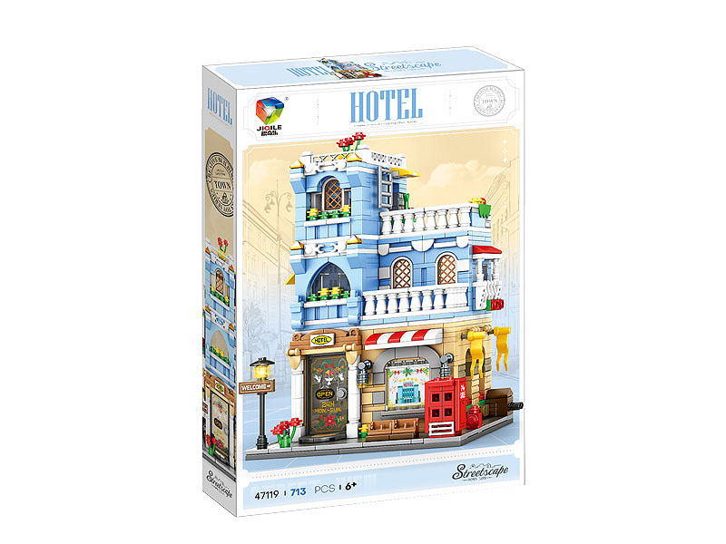 Blocks(713pcs) toys