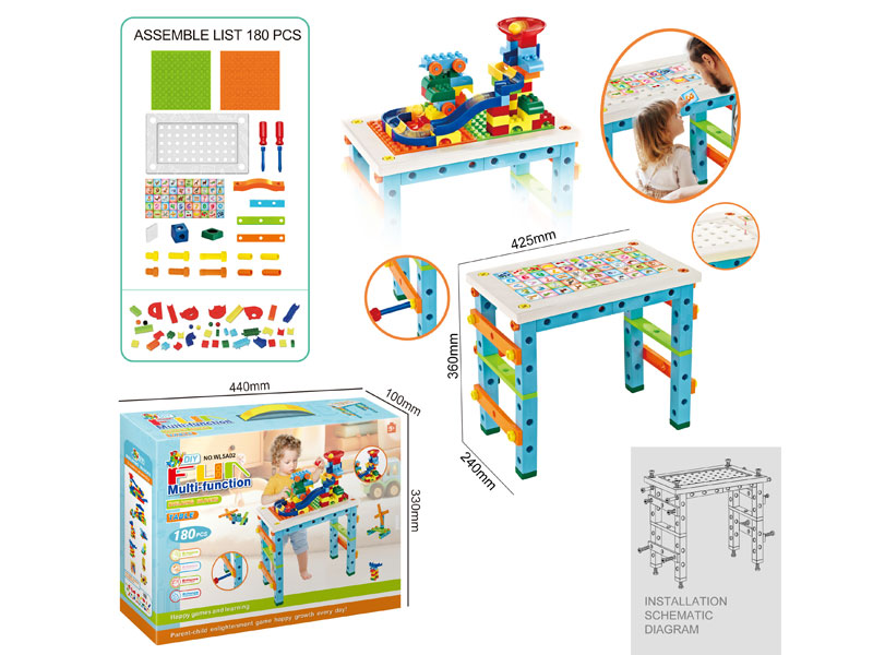Building Block Table(180pcs) toys