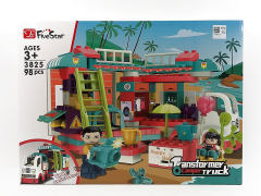 Building Block Camping Car W/M