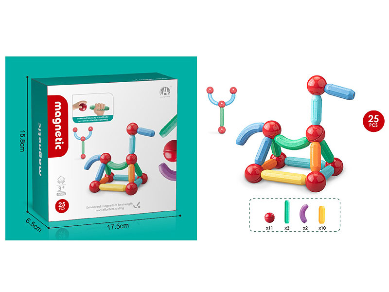 Magnetic Block(25pcs) toys