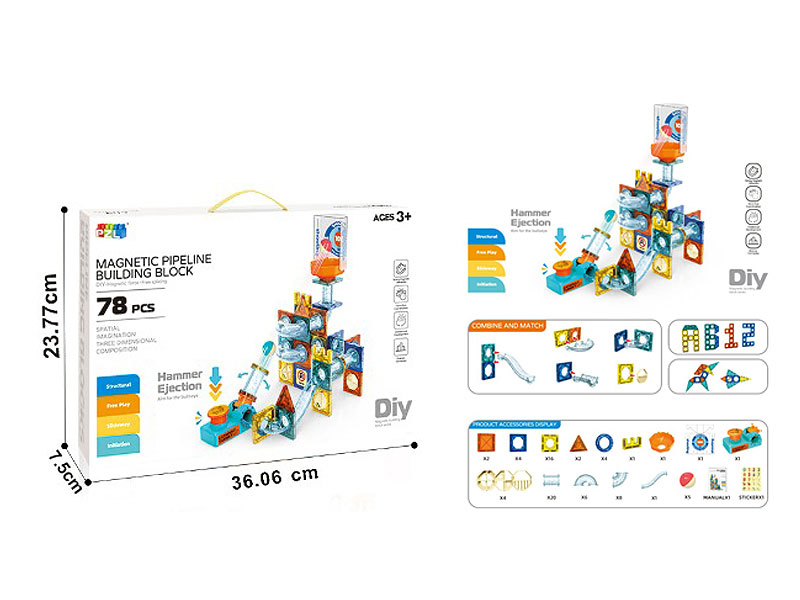 Magnetism Block(78pcs) toys