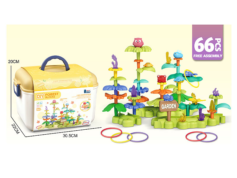 Forest World Building Blocks(66PCS) toys
