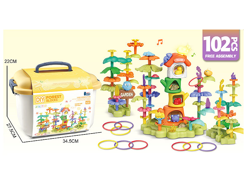 Forest World Building Blocks W/L_S(102PCS) toys